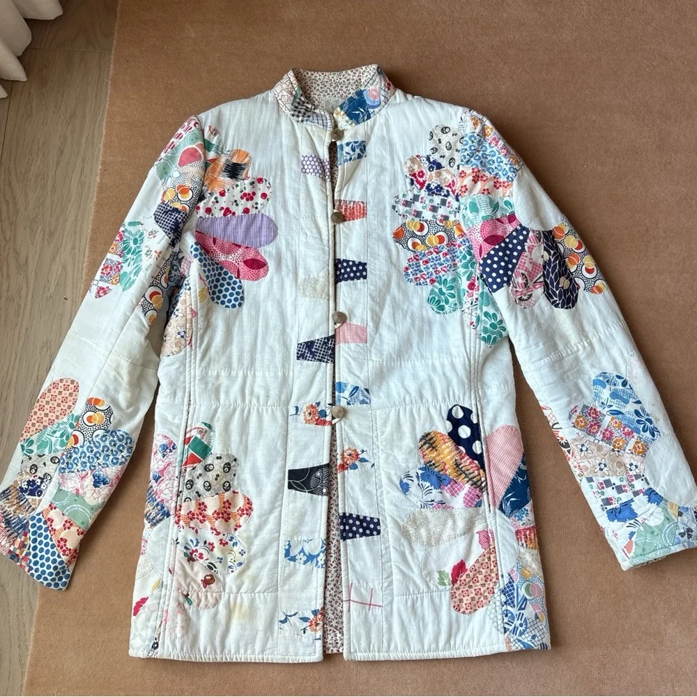 Vintage patchwork jacket - Picture 1 of 4